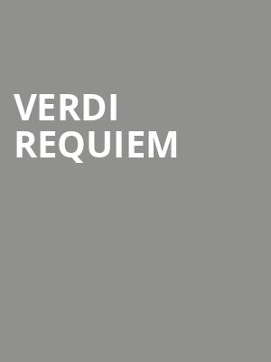 Verdi Requiem at Royal Albert Hall